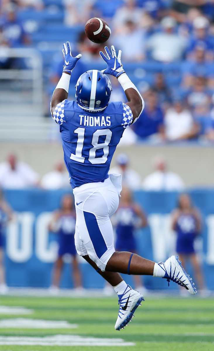 UK football beats Murray State 48-10.


Photo by Elliott Hess | UK Athletics