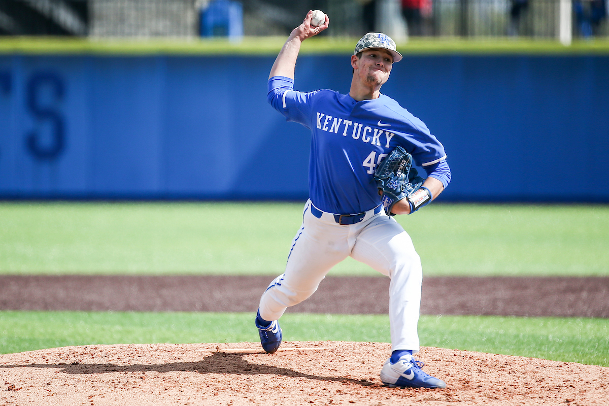Austin Strickland.

Kentucky loses to Ole Miss 1-10.

Photo by Sarah Caputi | UK Athletics
