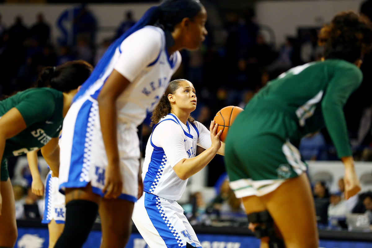 Sabrina Haines

Kentucky beats Stetson 67-48. 

Photo by Britney Howard | Staff
