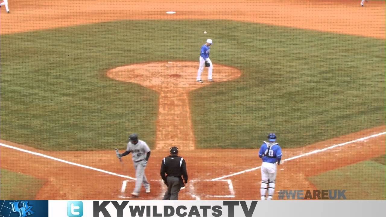 Kentucky Baseball - Grundy Retires 24 of 26 Faced in No. 8 Baseball's 7-0 Win