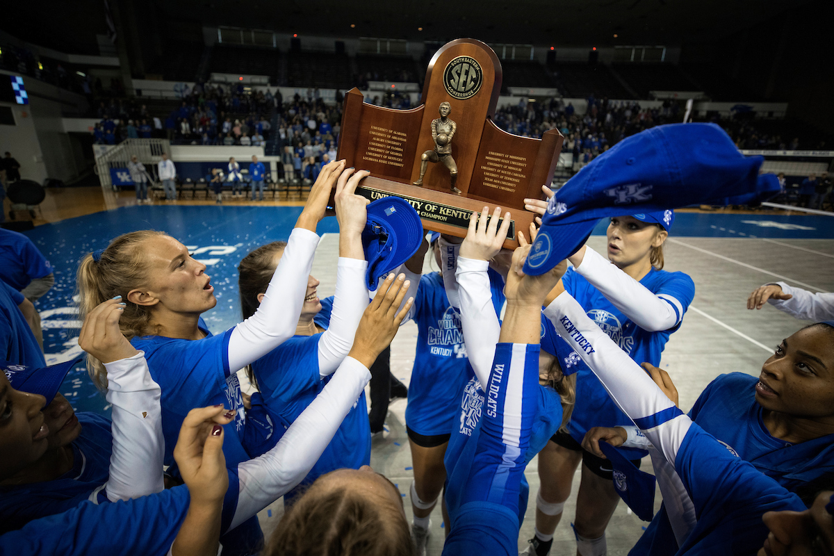 as Kentucky defeated  Auburn 3-0 on November 24, 2018.  Photo by Mark Cornelison | UKphoto