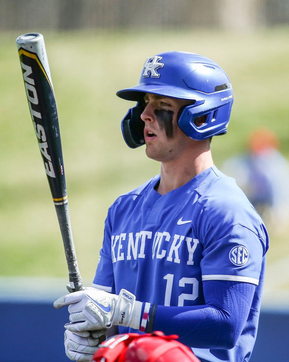 Chase Estep.Kentucky loses to Ole Miss 1-10.Photo by Sarah Caputi | UK Athletics