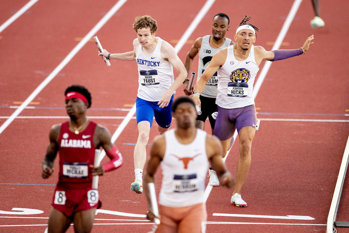 Brian Faust. 

Day one. NCAA Track and Field Outdoor Championships.

Photo by Chet White | UK Athletics