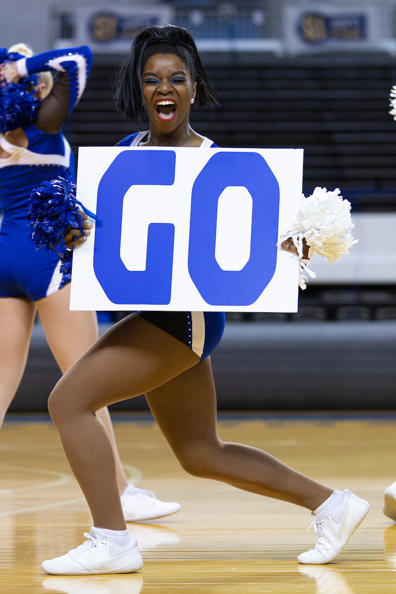 Catherine Little.

Cheer & Dance Nationals Sendoff

Photo by Grant Lee | UK Athletics