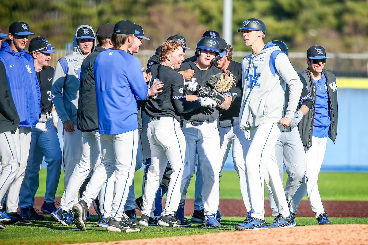 Reuben Church.

Kentucky sweeps Western Michigan 16-5.

Photo by Sarah Caputi | UK Athletics