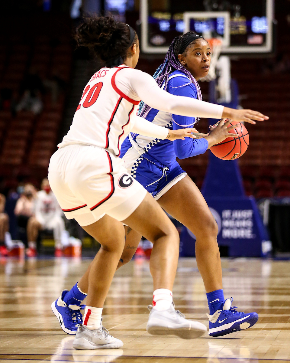 Keke McKinney. 

Kentucky loses to Georgia 78-66 at the SEC Tournament. 

Photo by Eddie Justice | UK Athletics
