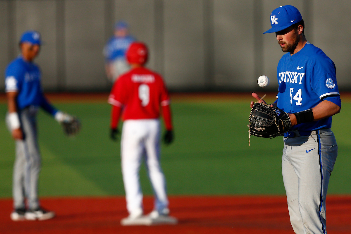 Daniel Harper. 

Kentucky falls to Louisville 4-2. 

Photo By Barry Westerman | UK Athletics