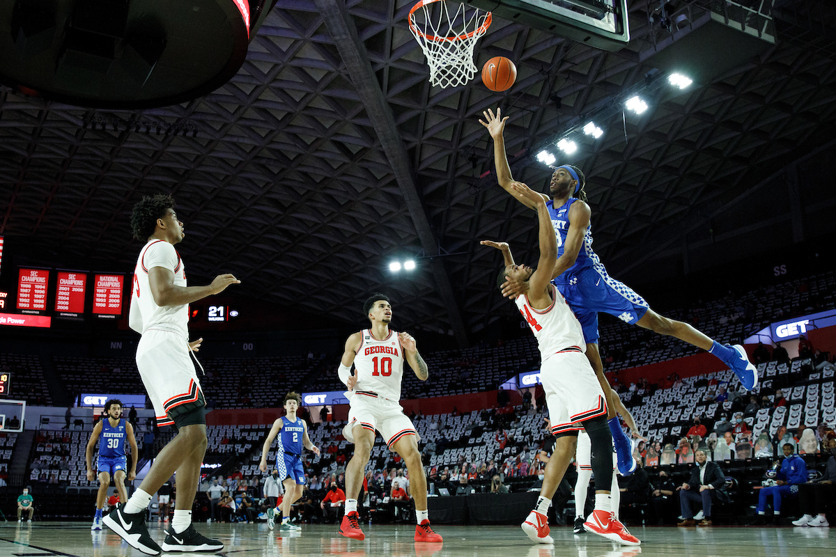 Isaiah Jackson.

Kentucky falls to Georgia, 63-62.

Photo by Elliott Hess | UK Athletics