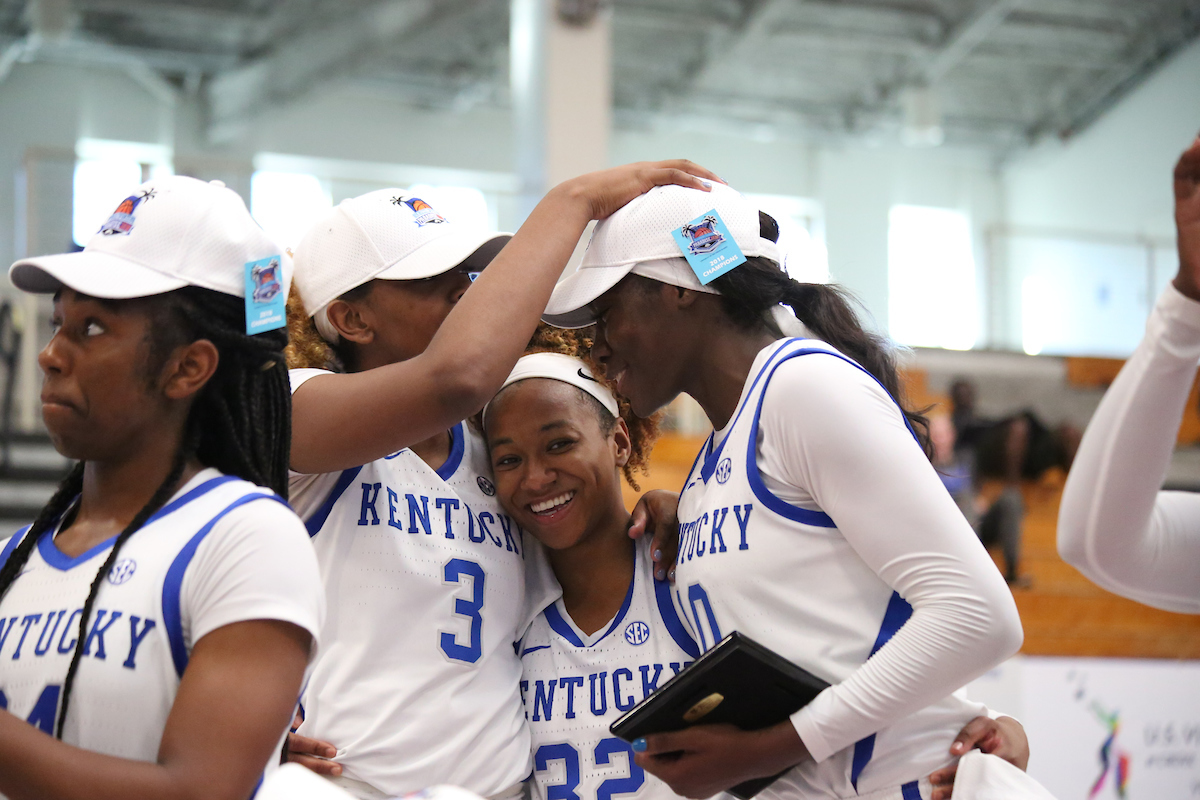 Game Three - Kentucky vs. UNC

The women's basketball team travels to Saint Thomas to compete in the 2018 Paradise Jam Tournament from November 22nd-24th at the University of the Virgin Islands.

Photos by Noah J. Richter | UK Athletics