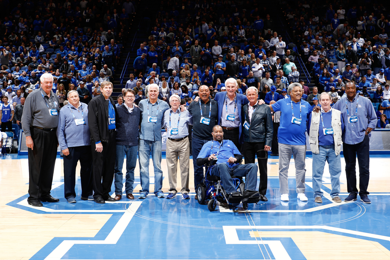 1970s slass.

Blue-White Game.

Photo by Elliott Hess | UK Athletics