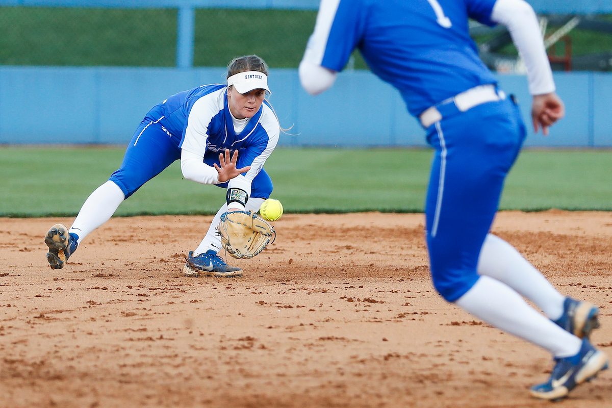 Erin Coffel.

Kentucky beat Louisville 6-5.

Photo by Chet White | UK Athletics