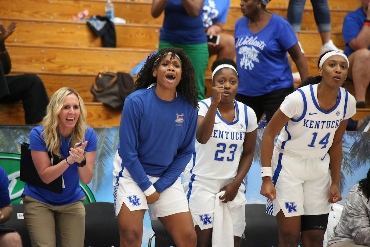 Game Two - Kentucky vs. UCLA

The women's basketball team travels to Saint Thomas to compete in the 2018 Paradise Jam Tournament from November 22nd-24th at the University of the Virgin Islands.

Photos by Noah J. Richter | UK Athletics