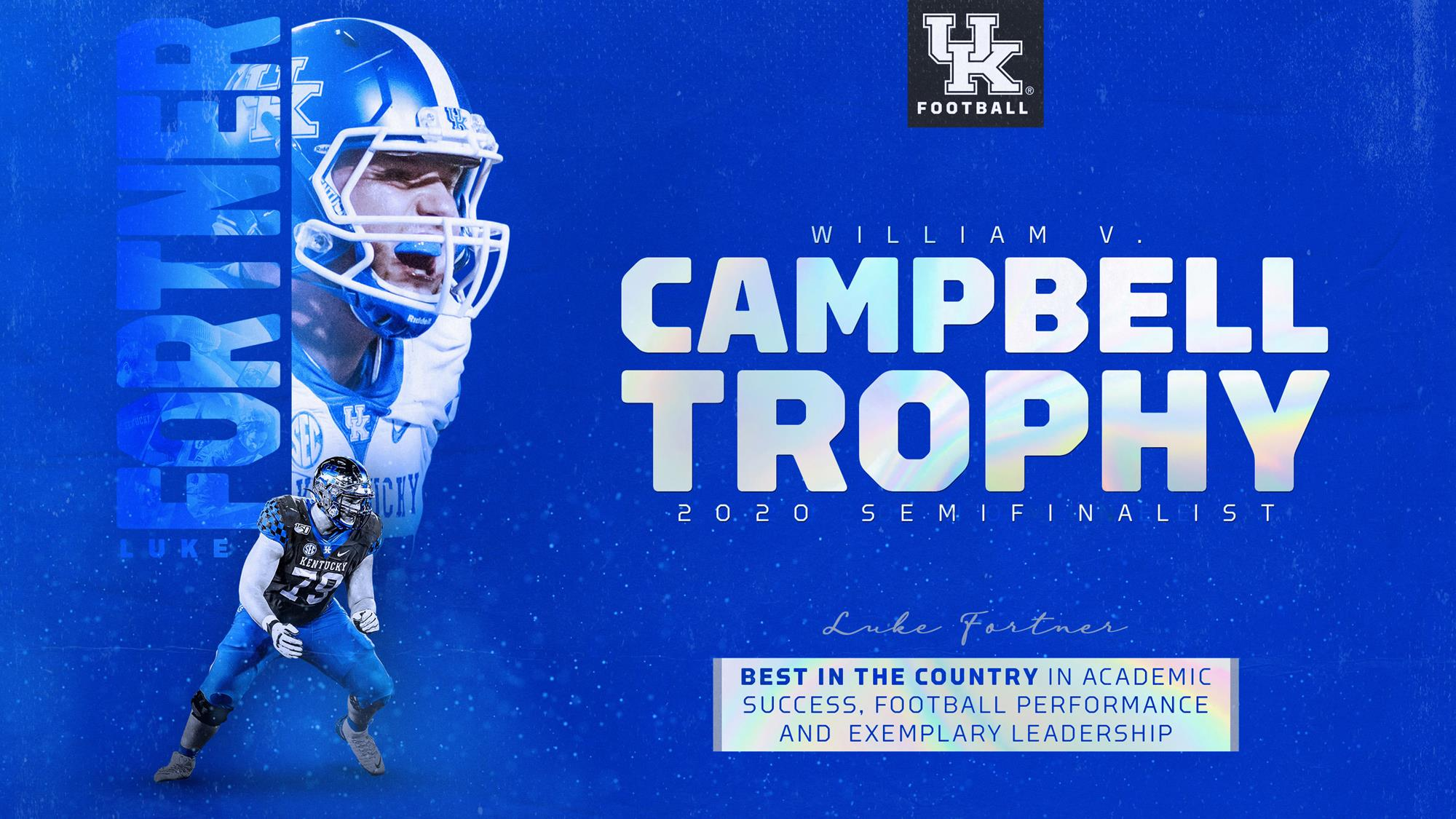 Luke Fortner Named 2020 William V. Campbell Trophy Semifinalist