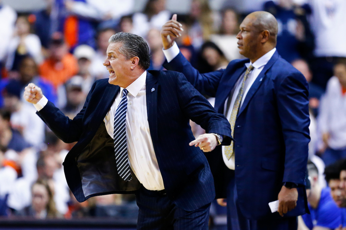 John Calipari. Kenny Payne.

Kentucky falls to Auburn 75-66.

Photo by Chet White | UK Athletics