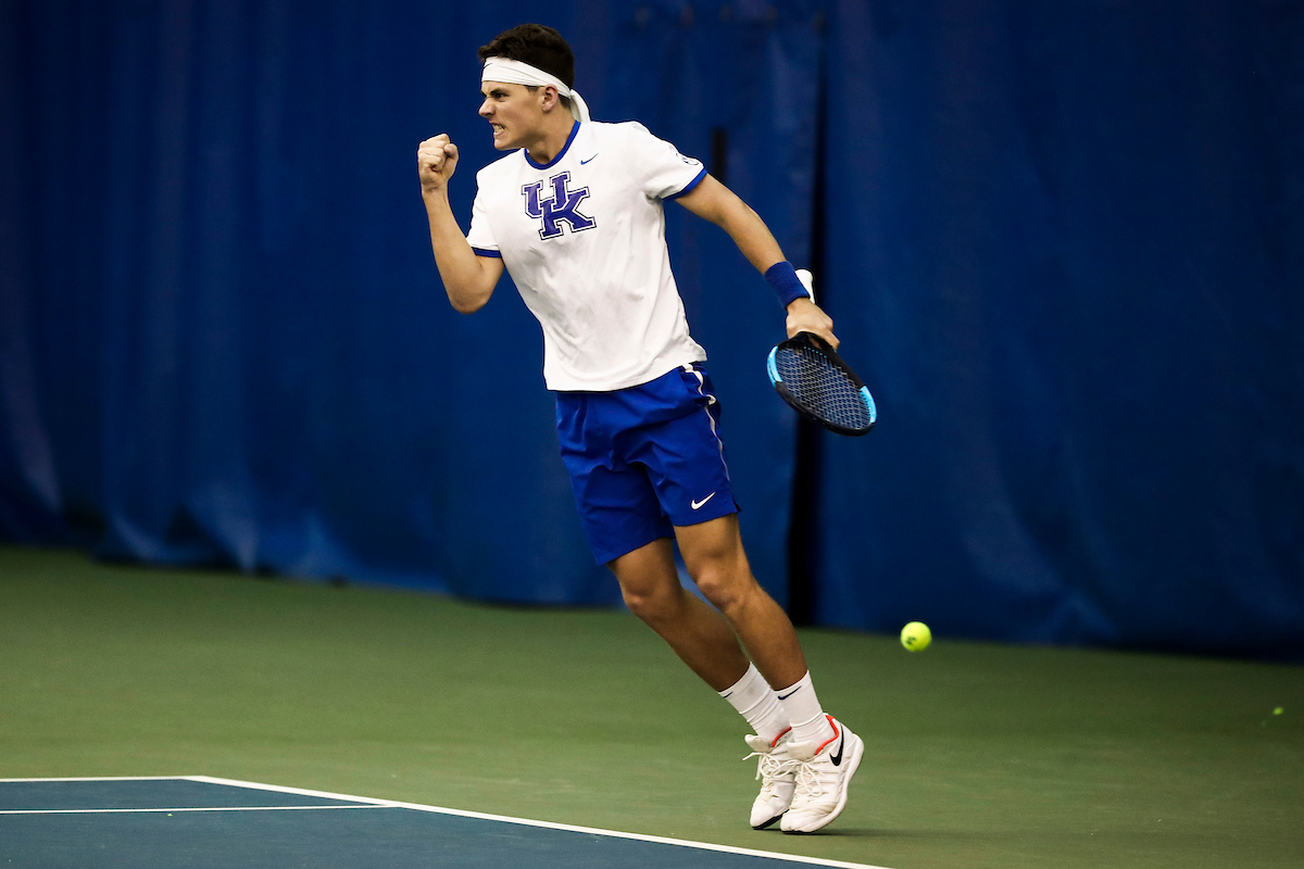 Liam Draxl.

Kentucky beat Memphis 4-1.

Photo by Chet White | UK Athletics