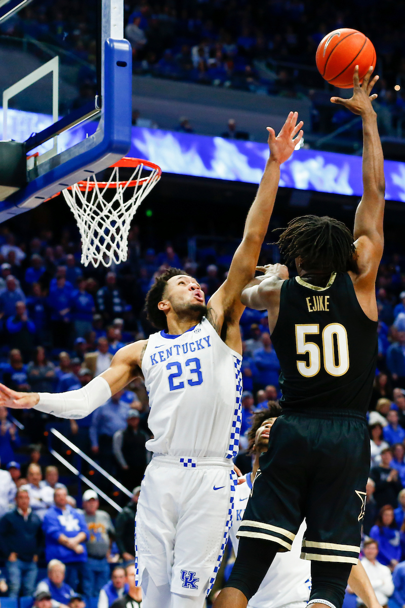 EJ Montgomery. 

UK beats Vandy 71-62. 

Photo By Barry Westerman | UK Athletics