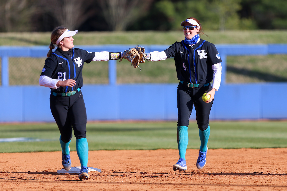 RENEE ABERNATHY.

Kentucky wins both matches against Dayton.

Photo by Hannah Phillips | UK Athletics