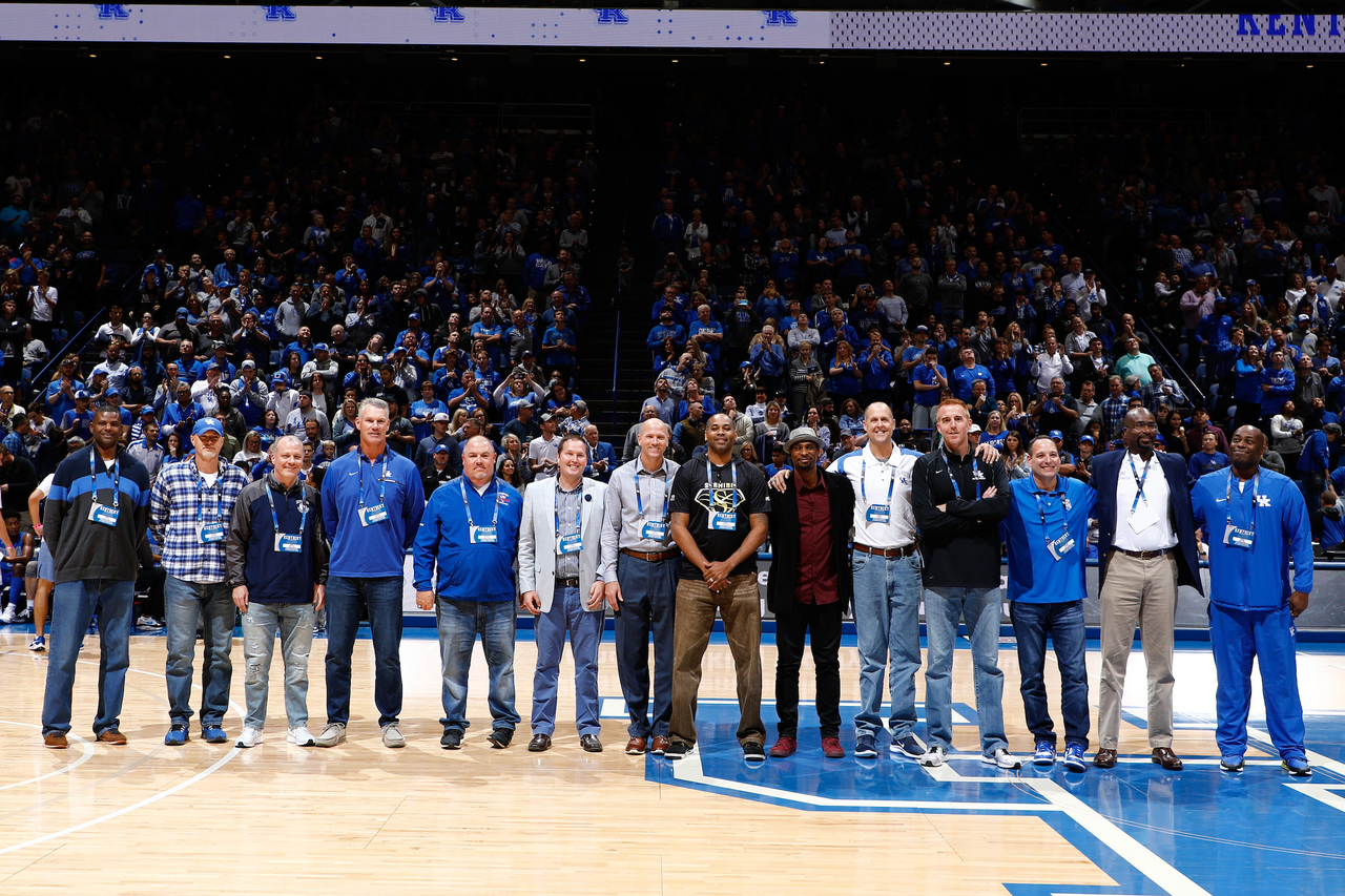 1990s slass.

Blue-White Game.

Photo by Elliott Hess | UK Athletics