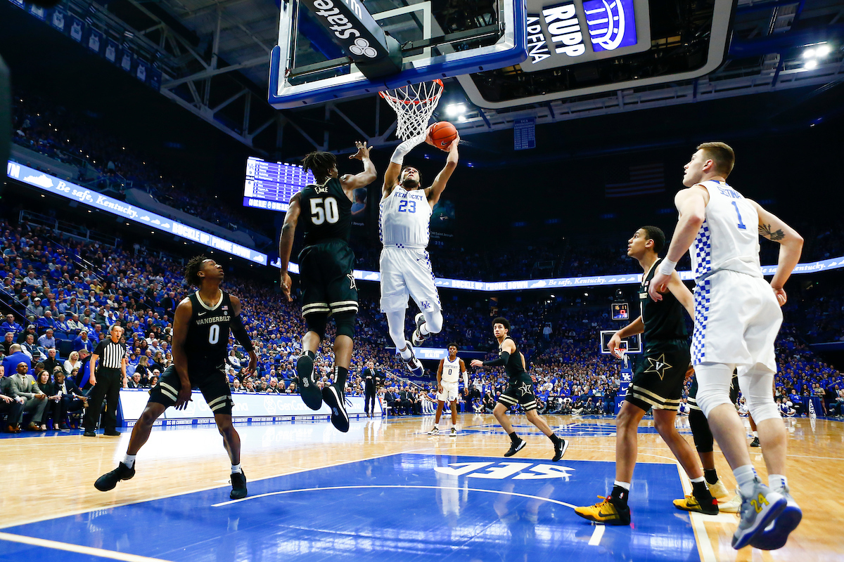 EJ Montgomery. 

UK beats Vandy 71-62. 

Photo By Barry Westerman | UK Athletics