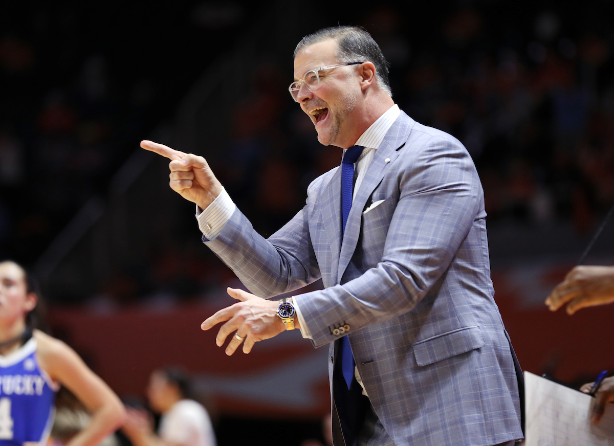 Matthew Mitchell
The UK Women's Basketball team beats Tennessee 73-71. 

Photo by Britney Howard  | UK Athletics