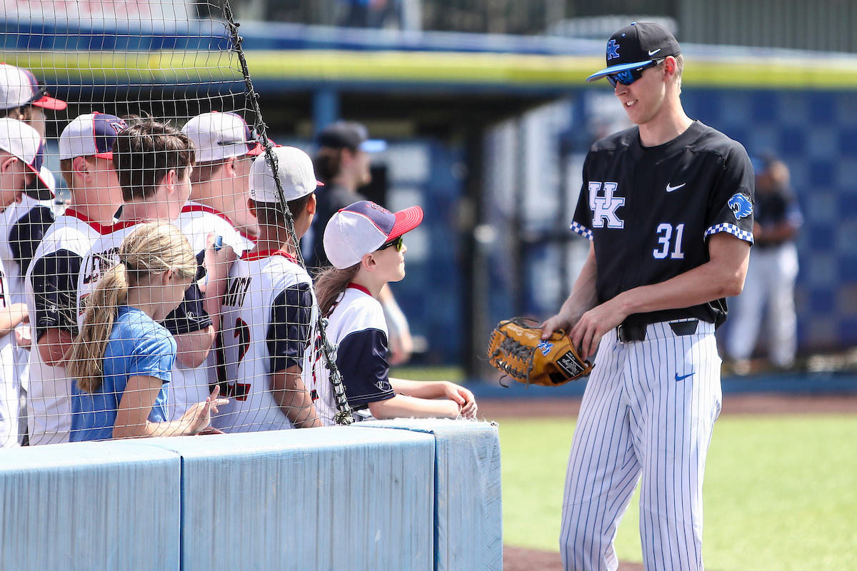 Alex Degen.

Kentucky loses to Vanderbilt 3-5.

Photo by Sarah Caputi | UK Athletics