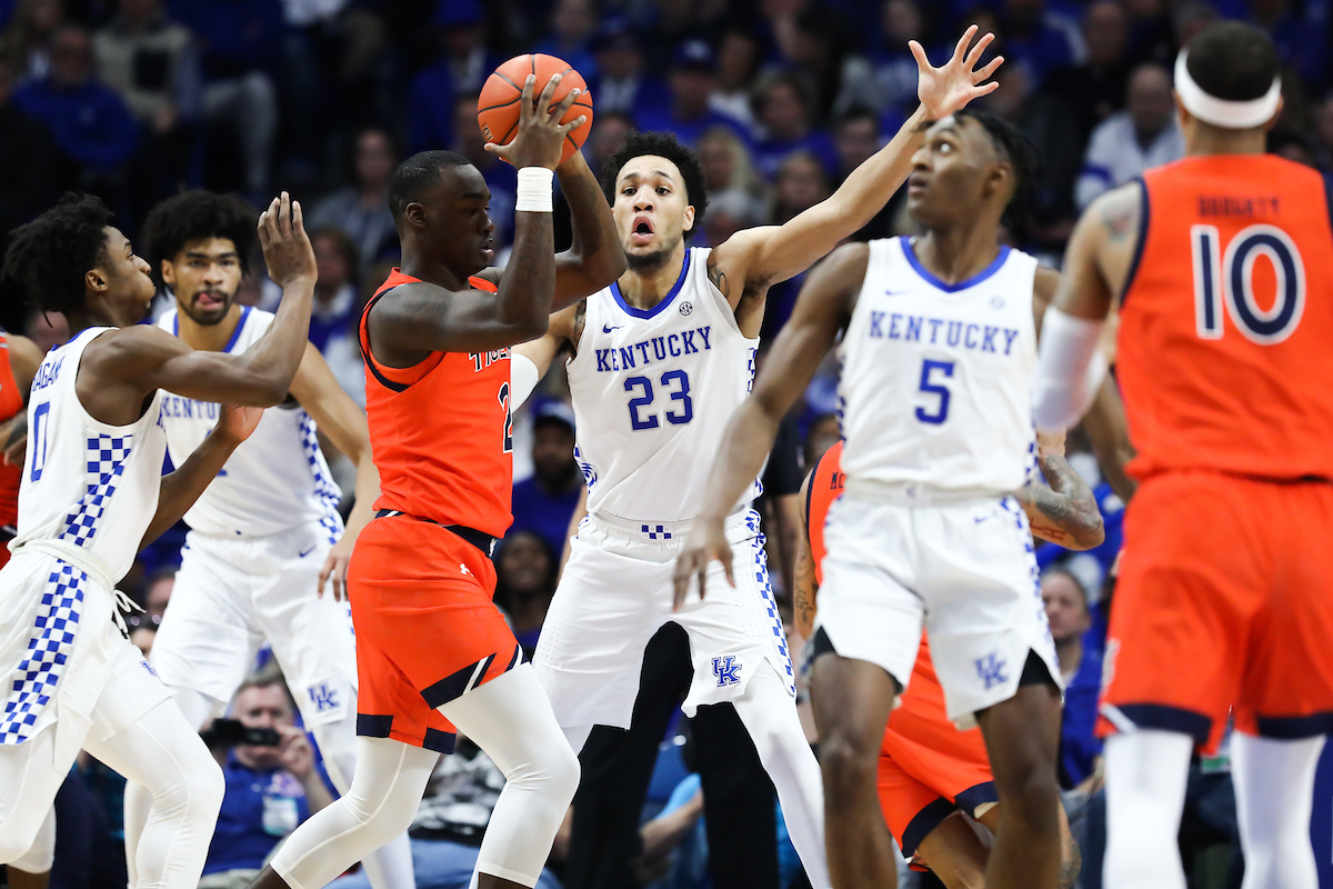 EJ Montgomery.

UK beat Auburn 73-66.

Photo by Elliott Hess | UK Athletics