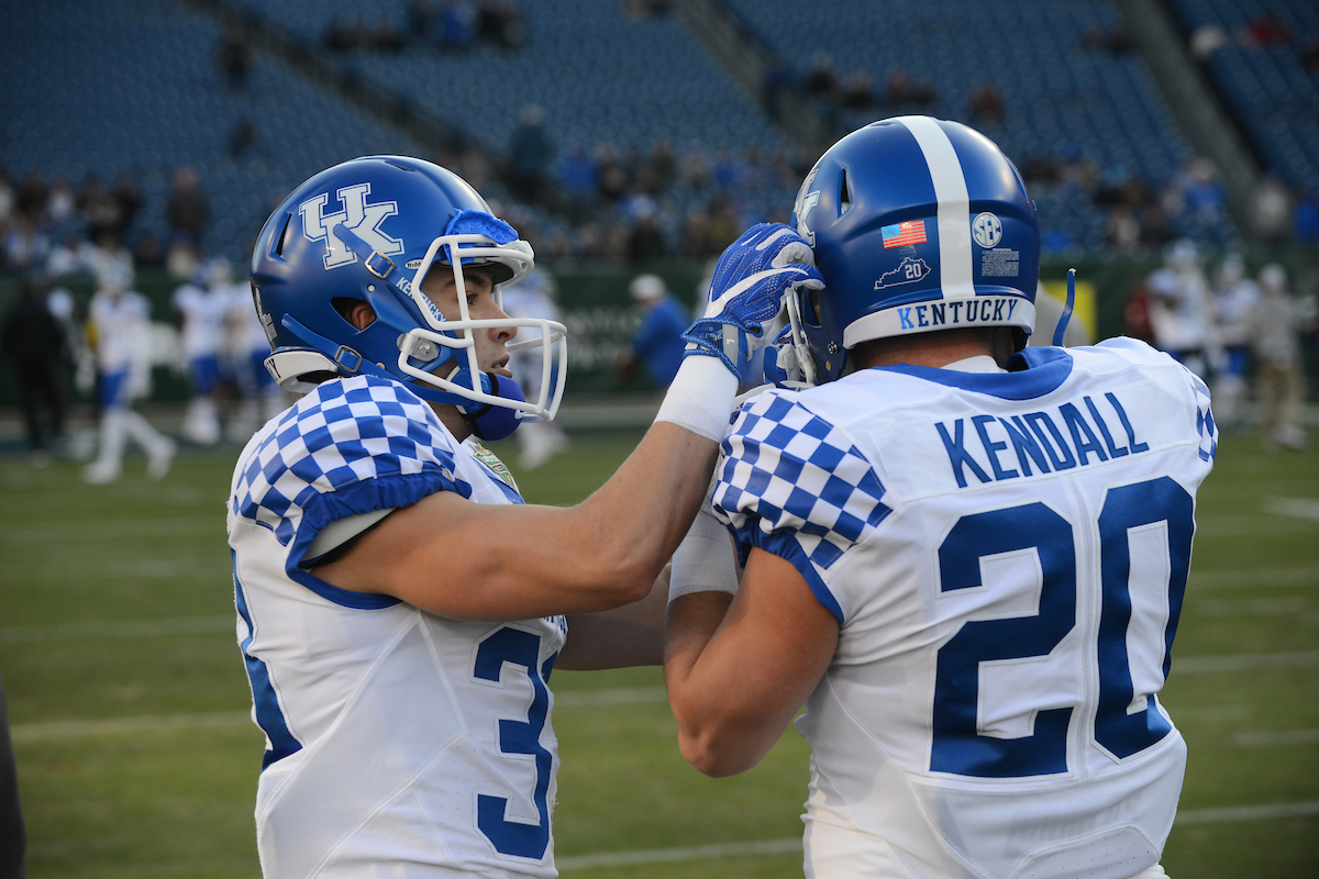 Ryan Kendall

The University of Kentucky football team falls to Northwestern 23-24 in the Music City Bowl on Friday, December 29, 2017, at Nissan Field in Nashville, Tn.