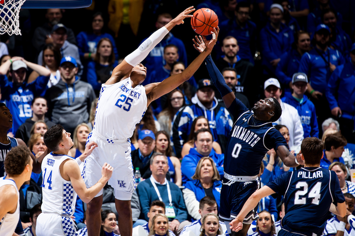 PJ Washington.

Kentucky beats Monmouth at Rupp Arena 90-44.

Photo by Chet White | UK Athletics