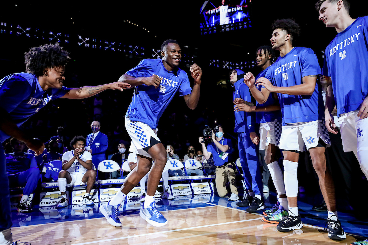 Oscar Tshiebwe.

Kentucky beat Mount St. Mary’s 80-55.

Photos by Chet White | UK Athletics