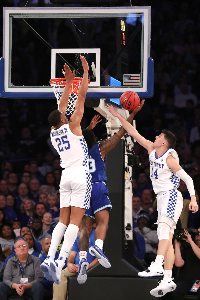 PJ Washington. Tyler Herro.

UK falls to Seton Hall 84-83.

Photo by Quinn Foster | UK Athletics