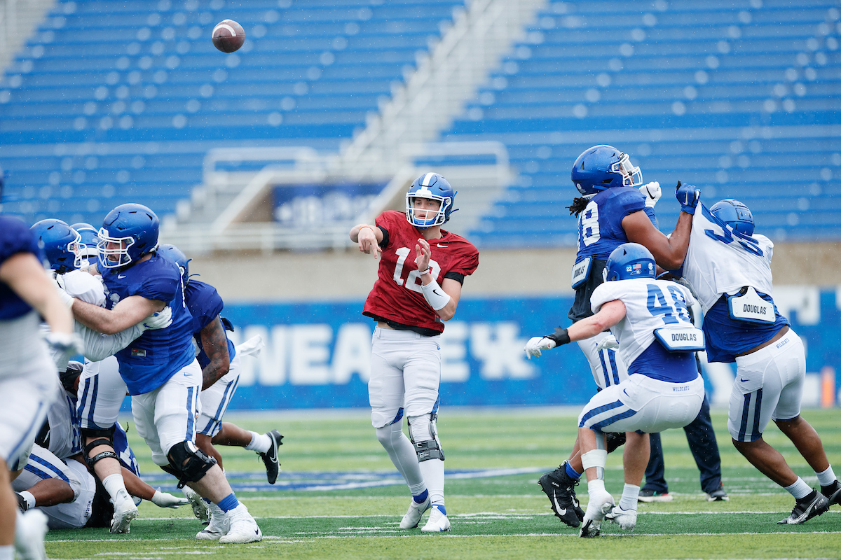 KAIYA SHERON.

2021 UK Football Spring Practice.

Photo by Elliott Hess | UK Athletics