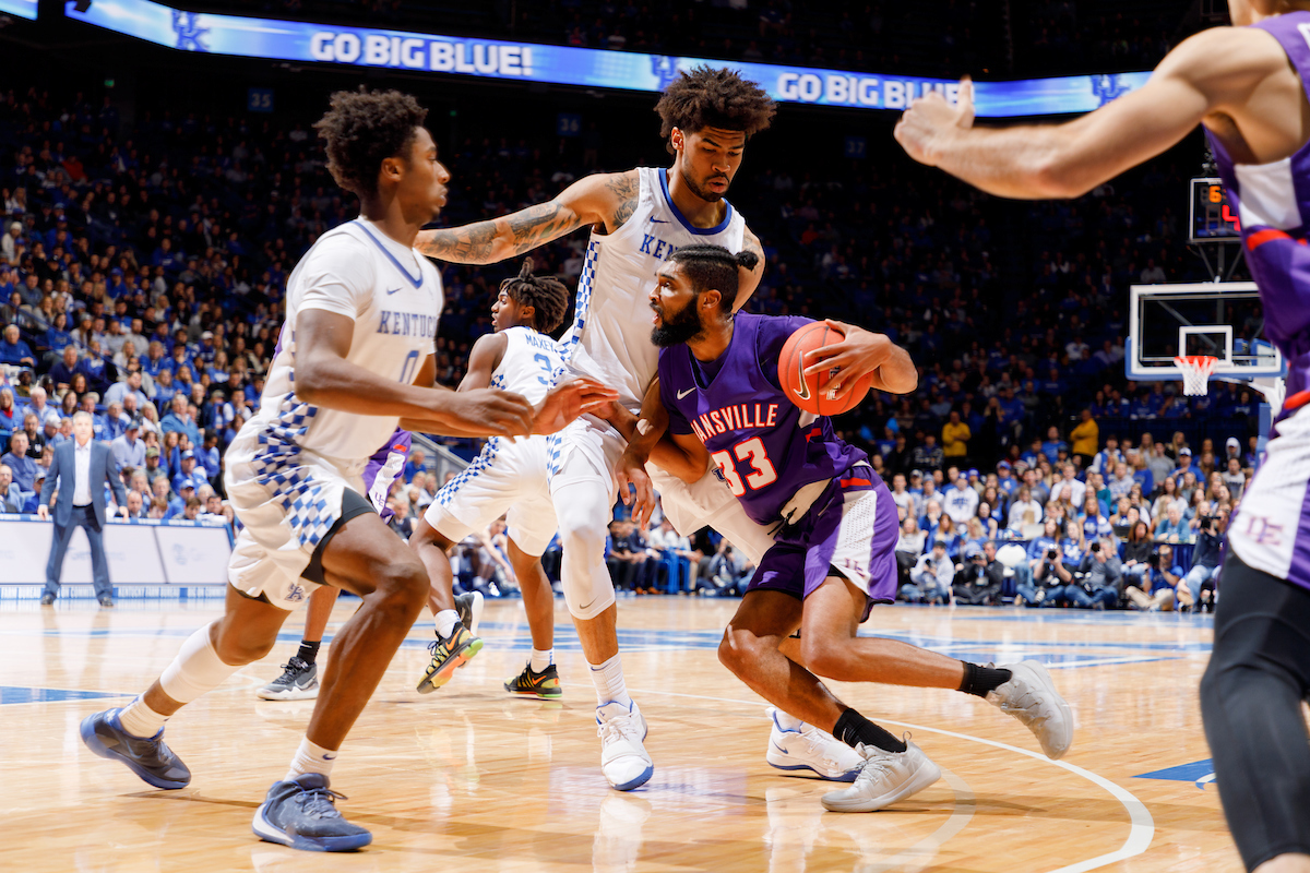 Nick Richards. Ashton Hagans.

UK falls to Evansville 67-64.


Photo by Elliott Hess | UK Athletics
