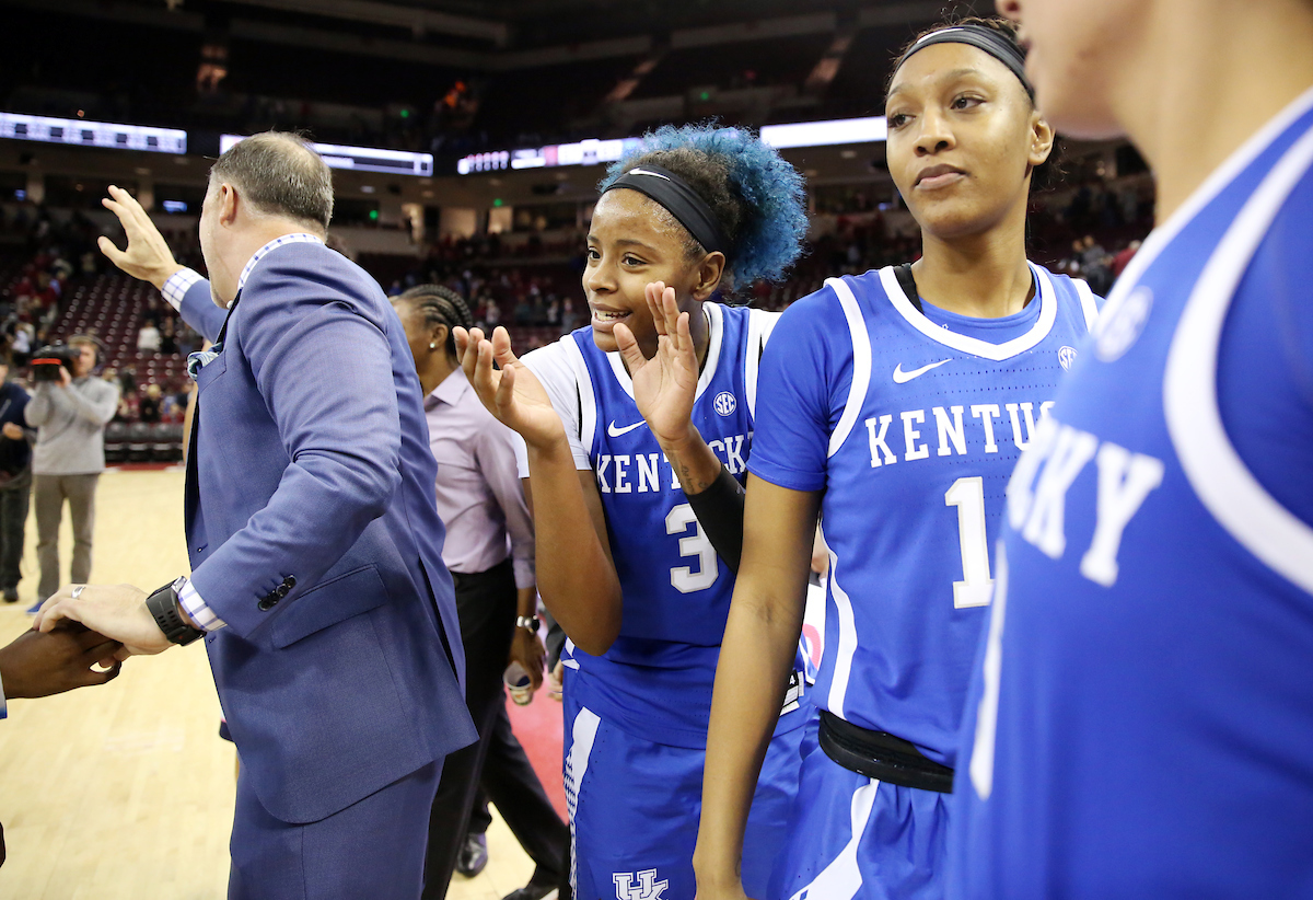 Keke McKinney

The UK Women's Basketball team beat South Carolina.
Photo by Britney Howard | UK Athletics