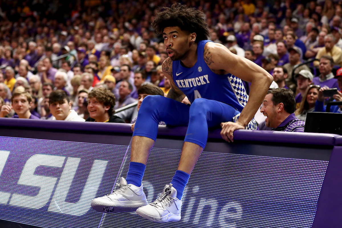Nick Richards.

Kentucky beat LSU 79-76.

Photo by Chet White | UK Athletics