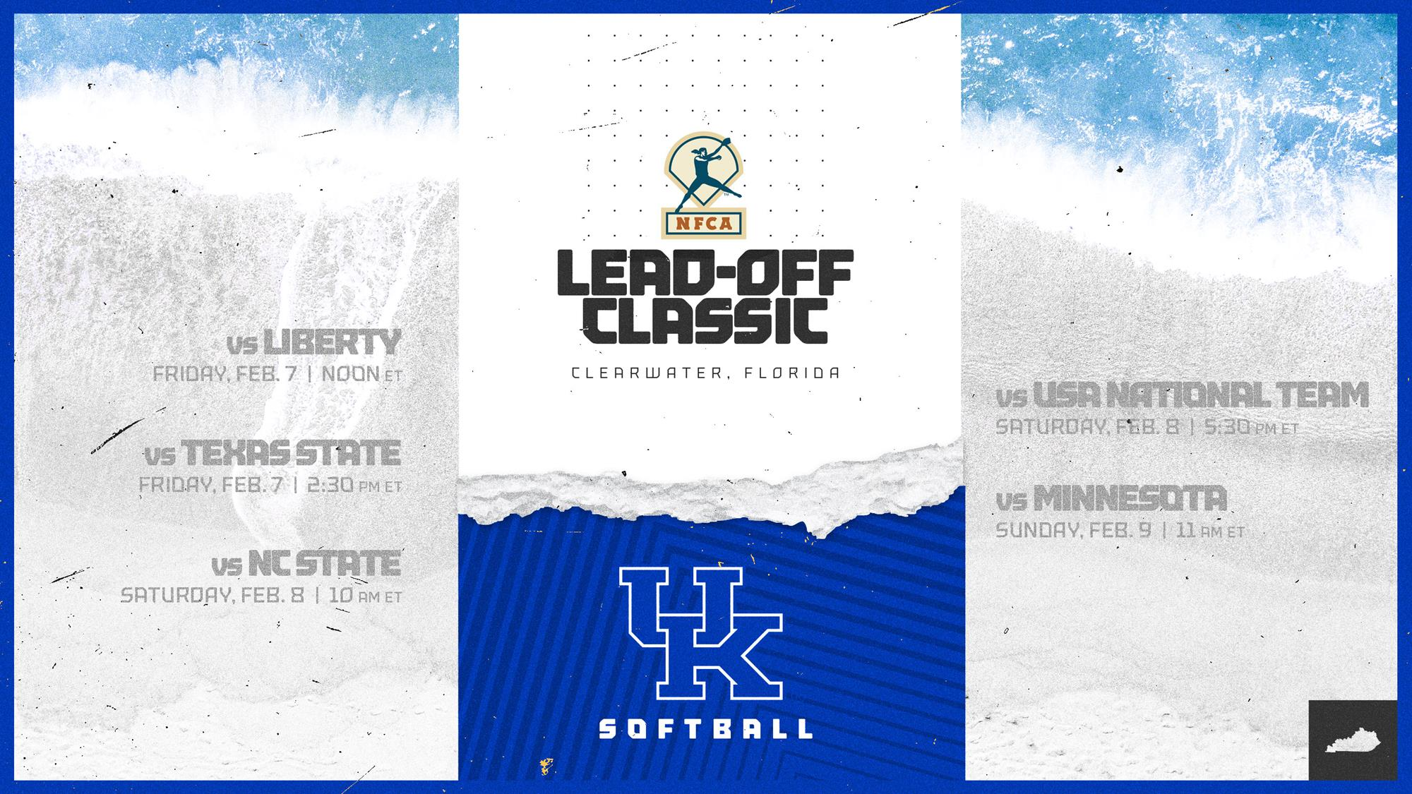 No. 15 Kentucky Opens 2020 Season at NFCA Lead-Off Classic