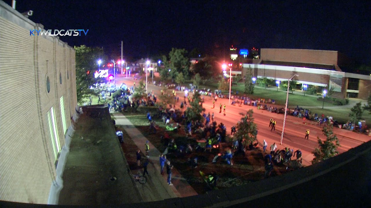 MBB: Big Blue Madness Campout Begins