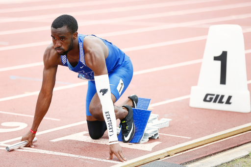 Daniel Roberts. 4x100 relay. 

Day three of the NCAA Track and Field Championships East Regional on Saturday, May 26, 2018, at the USF Track and Field Stadium in Tampa, Fl.

Photo by Chet White | UK Athletics