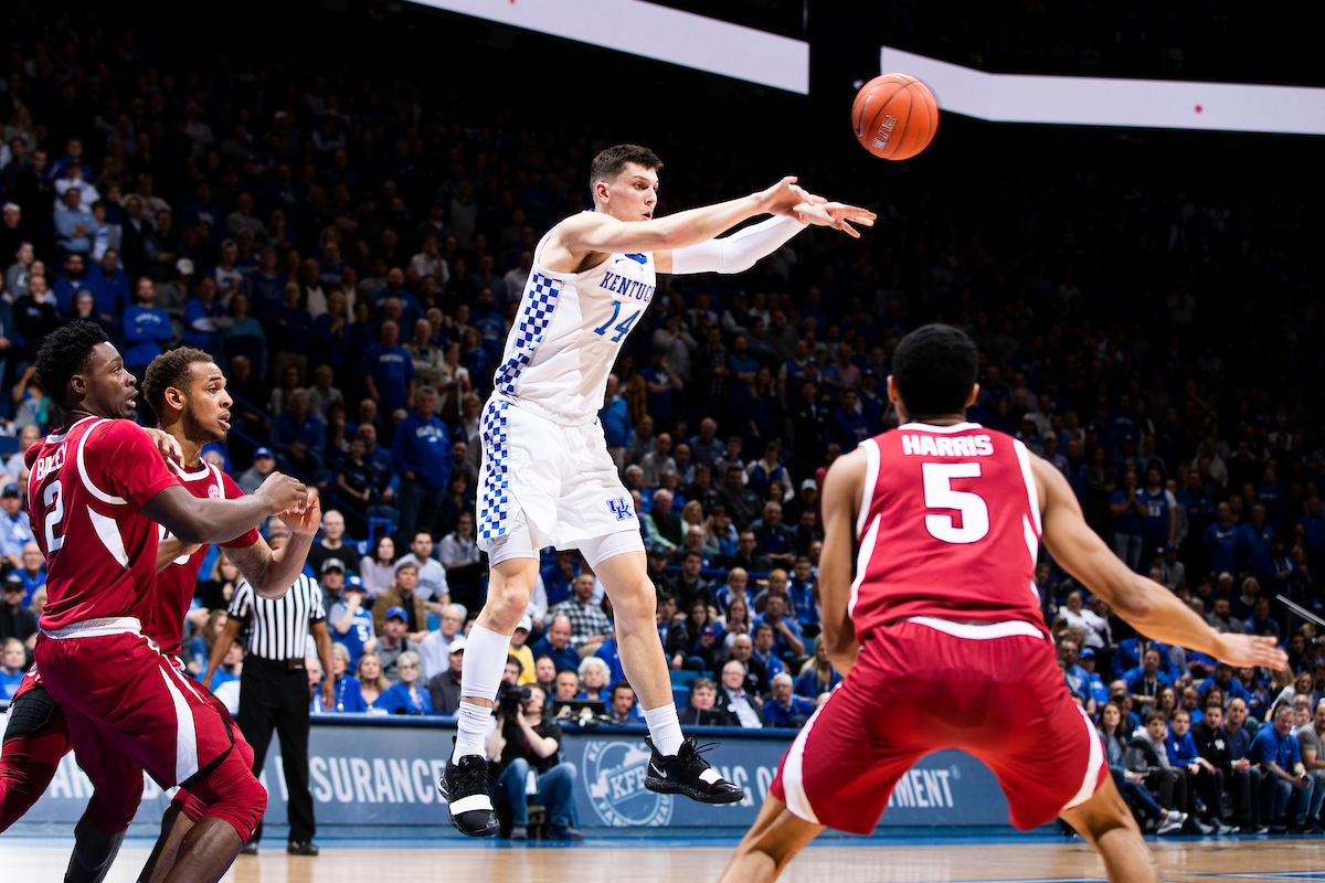 Tyler Herro.

Kentucky beat Arkansas 70-66.

Photo by Chet White | UK Athletics