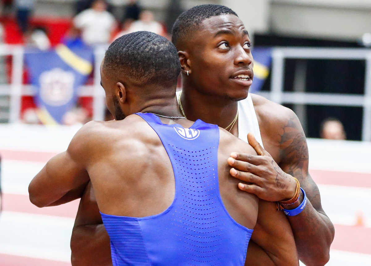 Daniel Roberts.

Day two of the 2019 SEC Indoor Track and Field Championships.

Photo by Chet White | UK Athletics