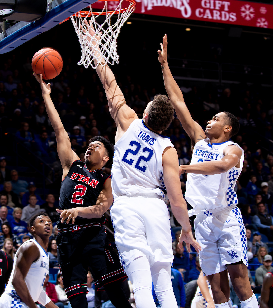Reid Travis. PJ Washington.

Kentucky beat Utah 88-61 on Saturday, December 15, 2018, in Lexington's Rupp Arena.


Photo by Elliott Hess | UK Athletics