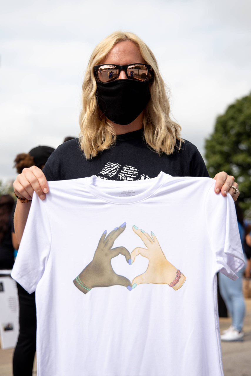 Amy Tilley. 

Social Justice March and Unity Fair

Photo by Eddie Justice | UK Athletics