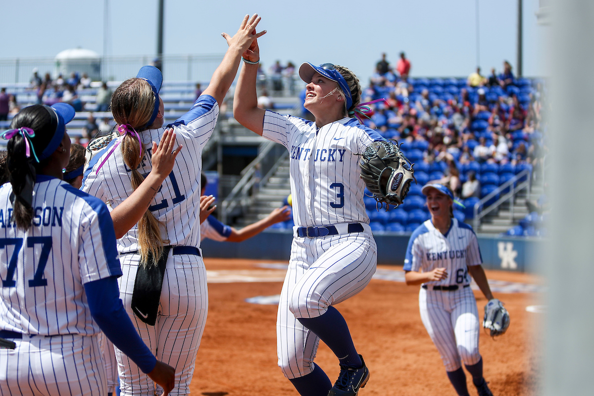 Taylor Ebbs. Erin Coffel.Kentucky defeats Mississippi State 9-5.Photo by Sarah Caputi | UK Athletics