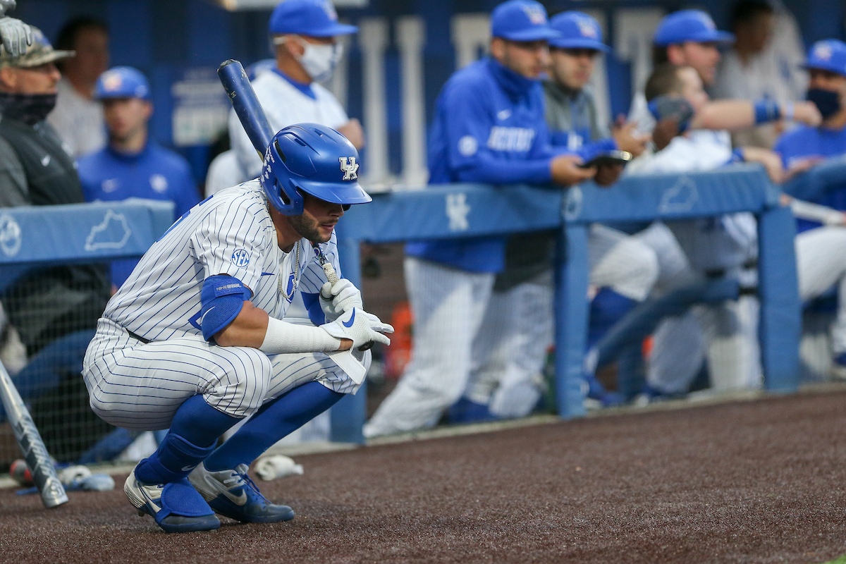 Coltyn Kessler.

Kentucky beats Florida 7 - 5.

Photo by Sarah Caputi | UK Athletics