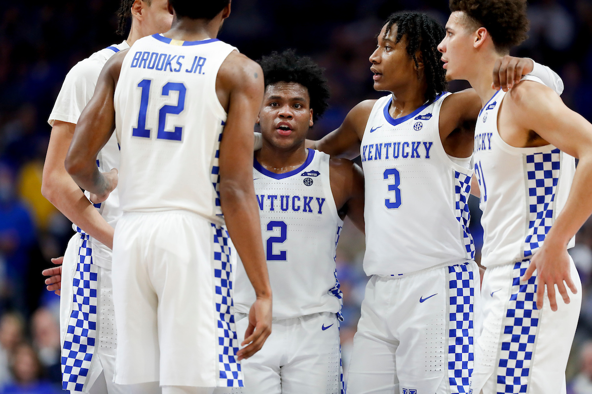 Team. Keion Brooks Jr. Lance Ware. Sahvir Wheeler. TyTy Washington Jr. Kellan Grady.

Kentucky beat Missouri 83-56.

Photos by Chet White | UK Athletics
