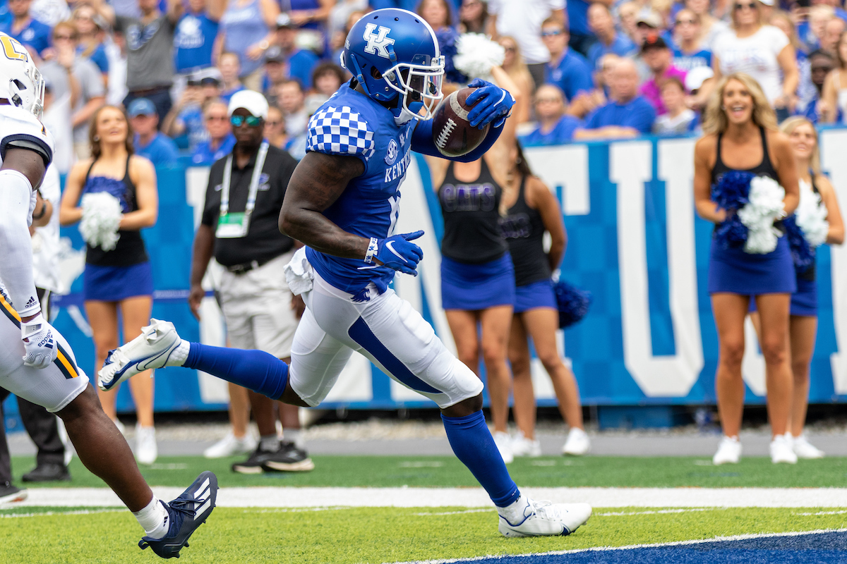 Josh Ali.

UK beats UTC, 28-23.

Photos by Hani Abu Taha | UK Athletics