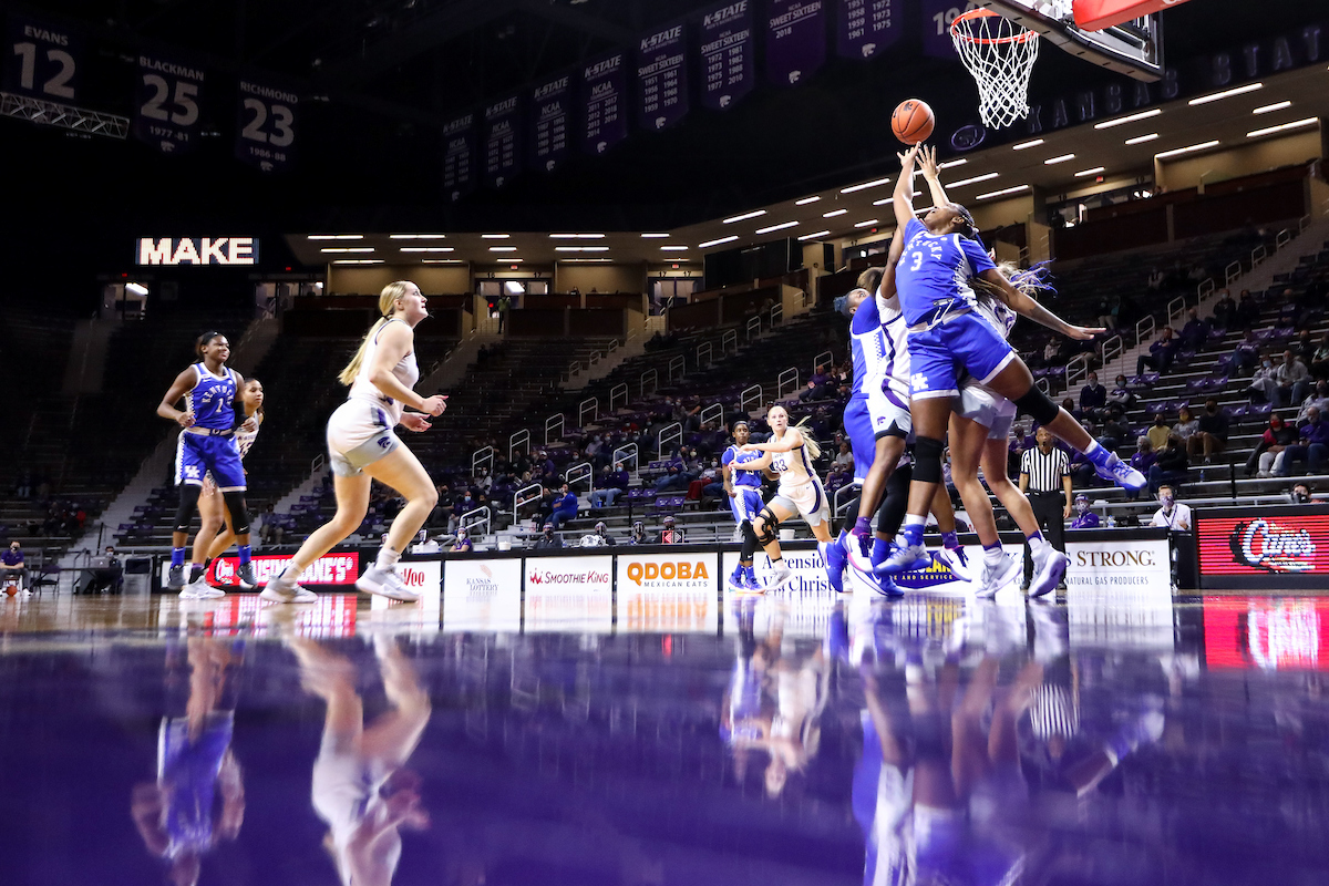 Keke McKinney.  

Kentucky beat Kansas State 60-49.

Photo by Eddie Justice | UK Athletics