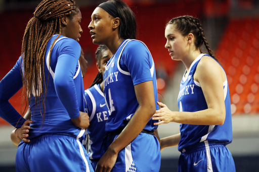 The UK Women's Basketball team beat Auburn.
Photo by Britney Howard | UK Athletics