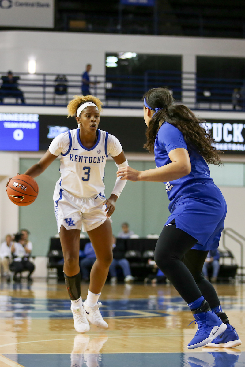 KeKe McKinney

Women's Basketball beat MTSU on Saturday, December 15, 2018. 

Photo by Hannah Phillips  | UK Athletics