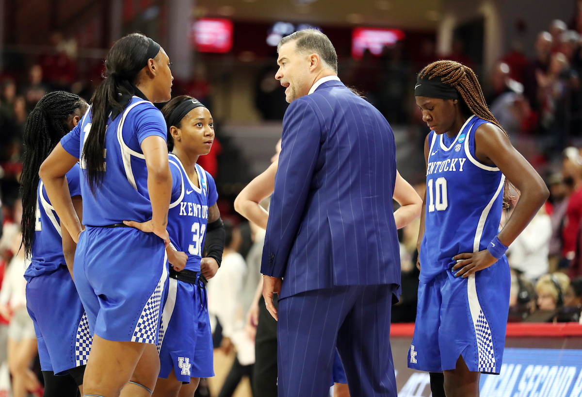 Matthew Mitchell 

Women's Basketball falls to NC State on Monday, March 25, 2019. 

Photo by Britney Howard | UK Athletics