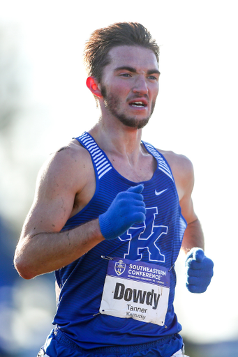 Tanner Dowdy. 

2019 SEC Cross Country Championships. 

Photo by Eddie Justice | UK Athletics